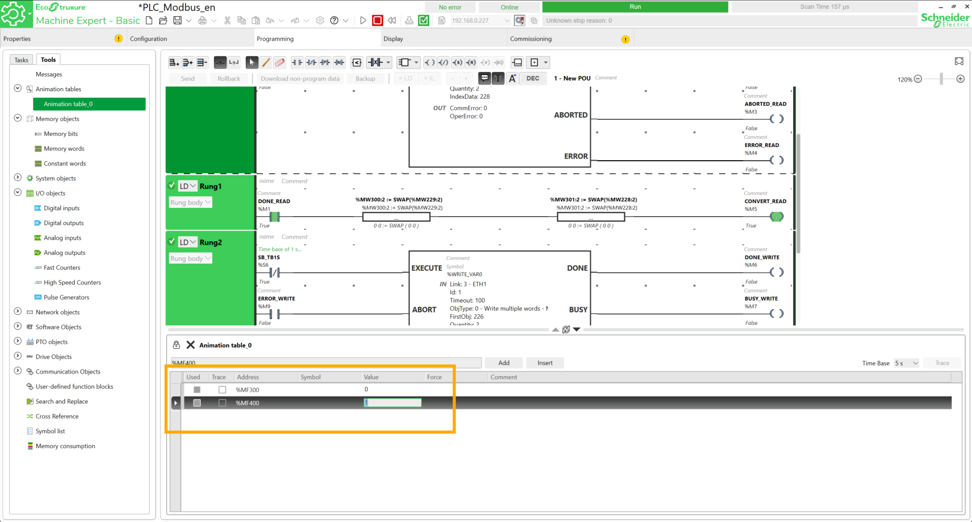 Pilotage du robot Niryo avec un PLC Schneider : Control via a Schneider ...