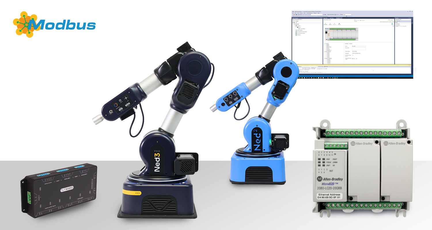 [Allen Bradley] Controlling Ned2/Ned3Pro with a Allen Bradley PLC and CCW 