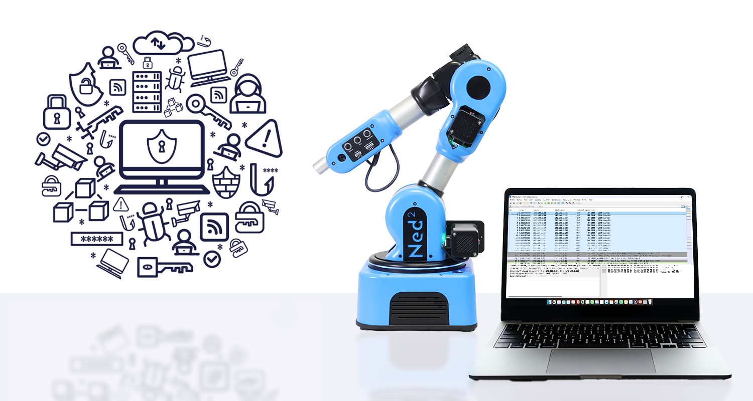 Cybersecurity applied to real world robotics