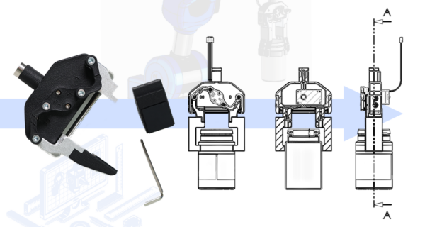 Design of special jaws for the Ned2