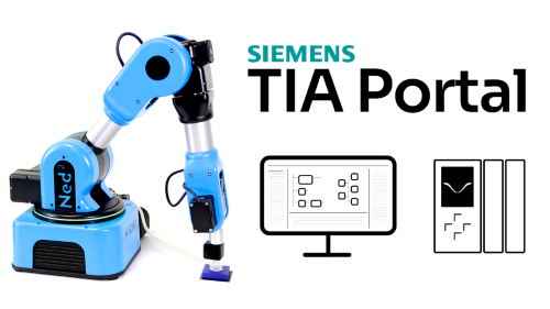 Calibration of the Niryo Robot via TIA PORTAL