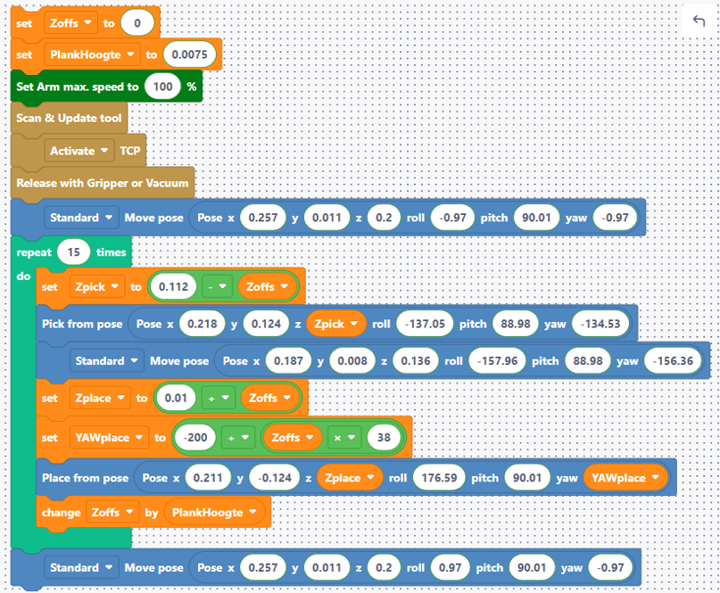 Blockly code
