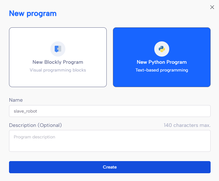 Using Python: Create the basics programs | NiryoAcademy